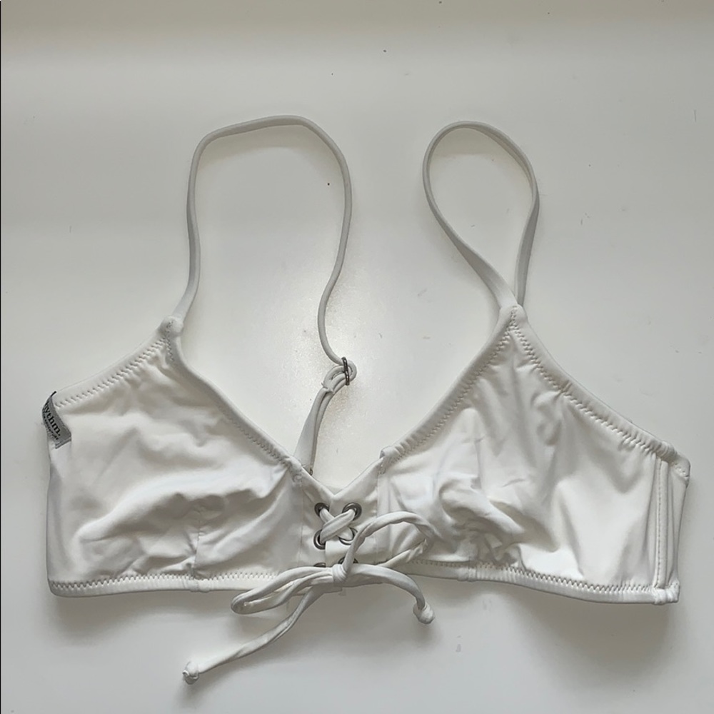 Sunchaser lace-up top